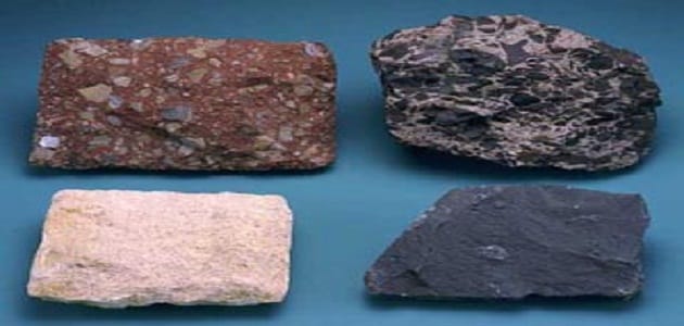 عادة من أكثر واحد أو تتكون الصخور معدن تتكون الصخور