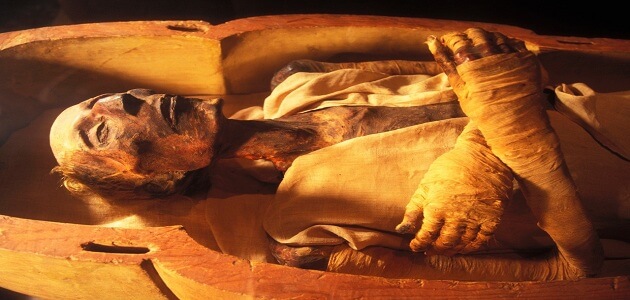 جثة فرعون الحقيقية في المتحف المصري