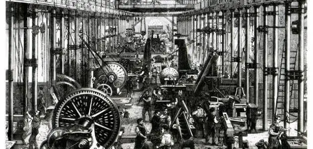 أين بدأت الثورة الصناعية في أوروبا