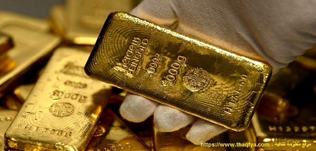 أونصة الذهب كم جرام؟