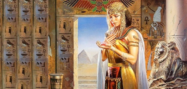 الملكة كليوباترا الفرعونية