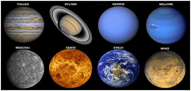 الكواكب الخارجية هي أقرب الكواكب إلى الشمس.