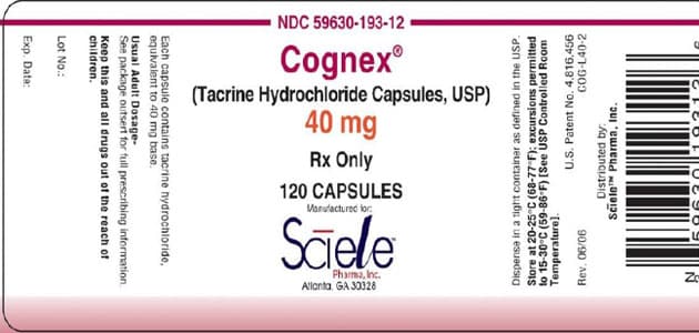 دواعي استعمال كوجنكس Cognex الآثر الطبي وأهم التحذيرات