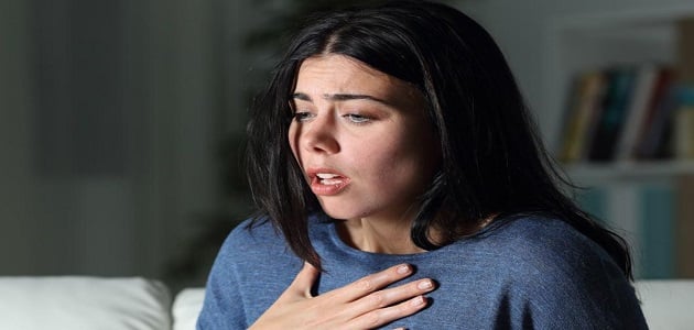هل الكتمة وضيق التنفس من أعراض الحمل