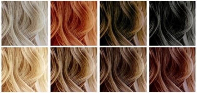 ألوان صبغات الشعر للبشرة القمحية بالصور