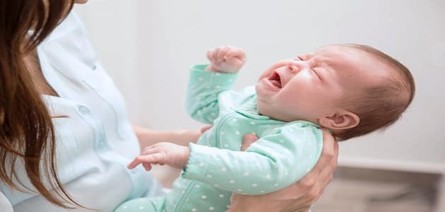 علاج المغص عند الرضع