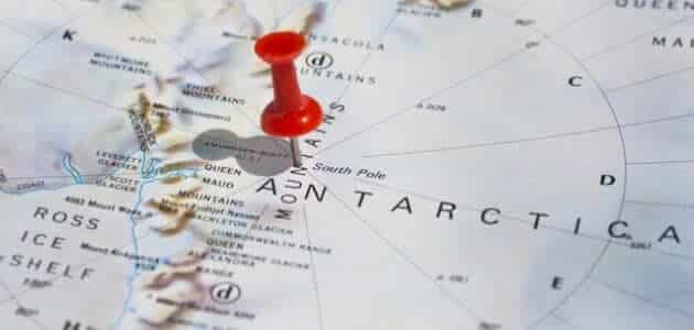 أين تقع قارة أنتاركتيكا