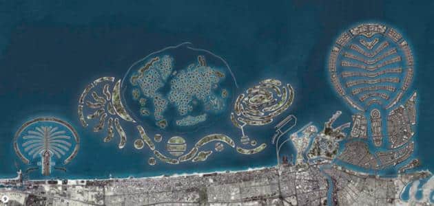 جزر دبي السياحية
